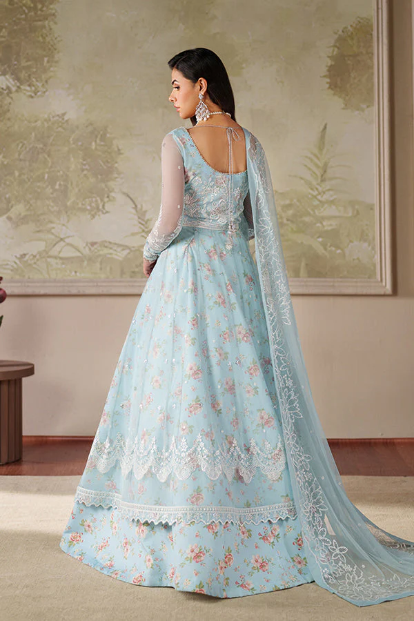 Zarif ZRF-ZPE-02 Aroosh Zaneera Printed Embroidered Formals 2025 - Image 2