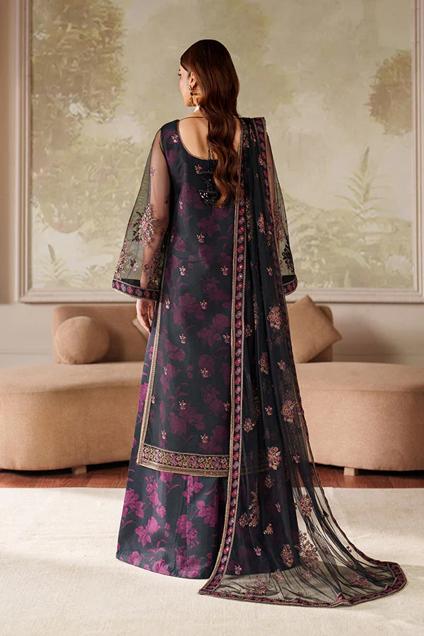 Zarif ZRF-ZPE-05 Ashaal Zaneera Printed Embroidered Formals 2025 - Image 2