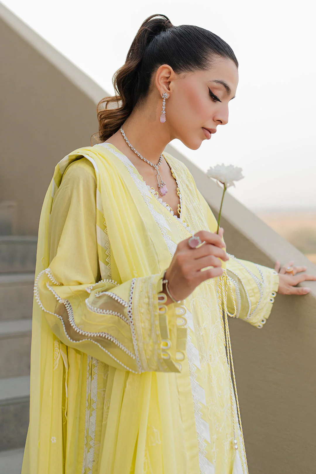 Zellbury Design # 0707 Chikankari 2025 - Image 2