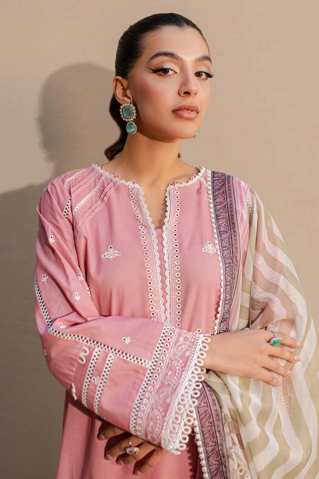 Zellbury Design # 0712 Chikankari 2025 - Image 2