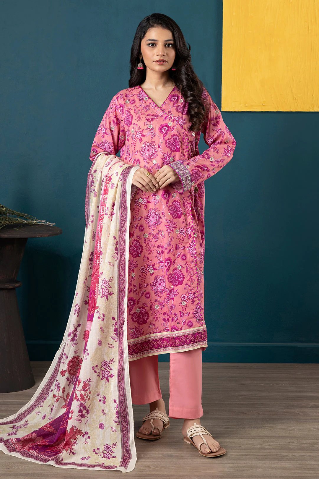 Zellbury Embroidered Kurta Dupatta Trouser - 1936 Essential Summer Pret 2026