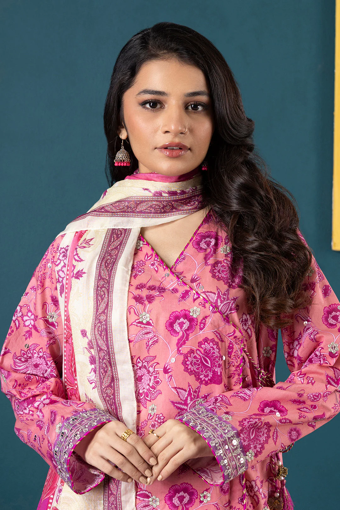 Zellbury Embroidered Kurta Dupatta Trouser - 1936 Essential Summer Pret 2026 - Image 2