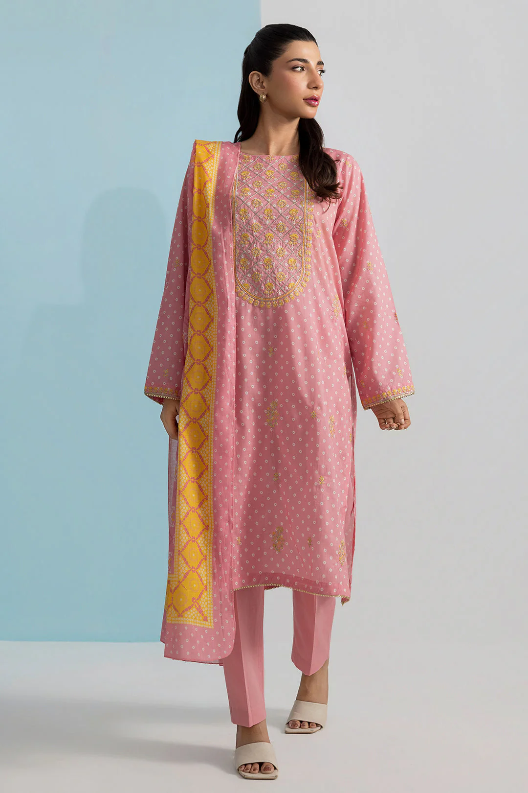 Zellbury Embroidered Kurta Dupatta Trouser - 1937 Essential Summer Pret 2026
