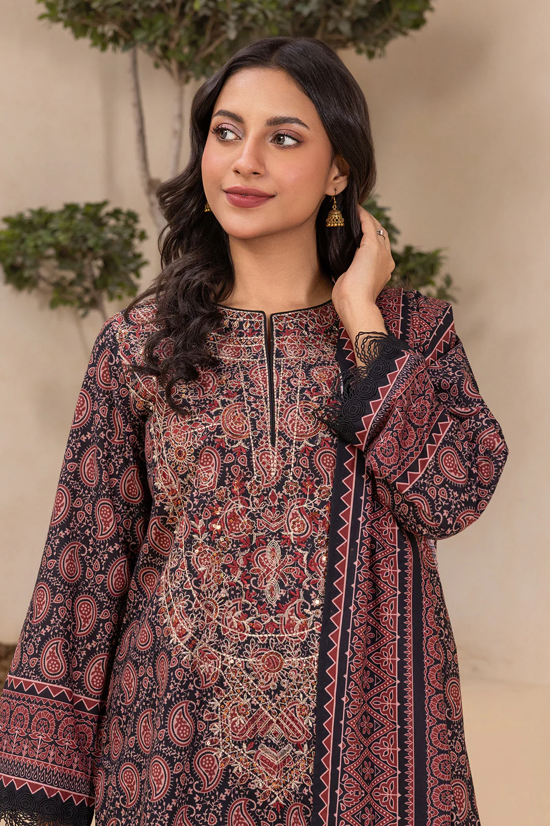 Zellbury Embroidered Shirt Shalwar Dupatta - 0639 Summer Collection Essential 2026 - Image 2