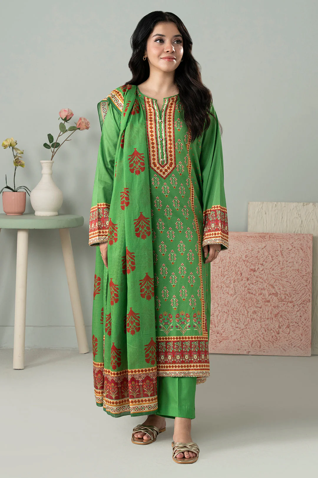 Zellbury Kurta Dupatta Trouser - 1618 Essential Summer Pret 2026