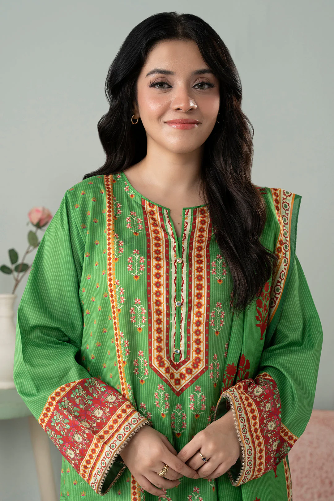 Zellbury Kurta Dupatta Trouser - 1618 Essential Summer Pret 2026 - Image 2