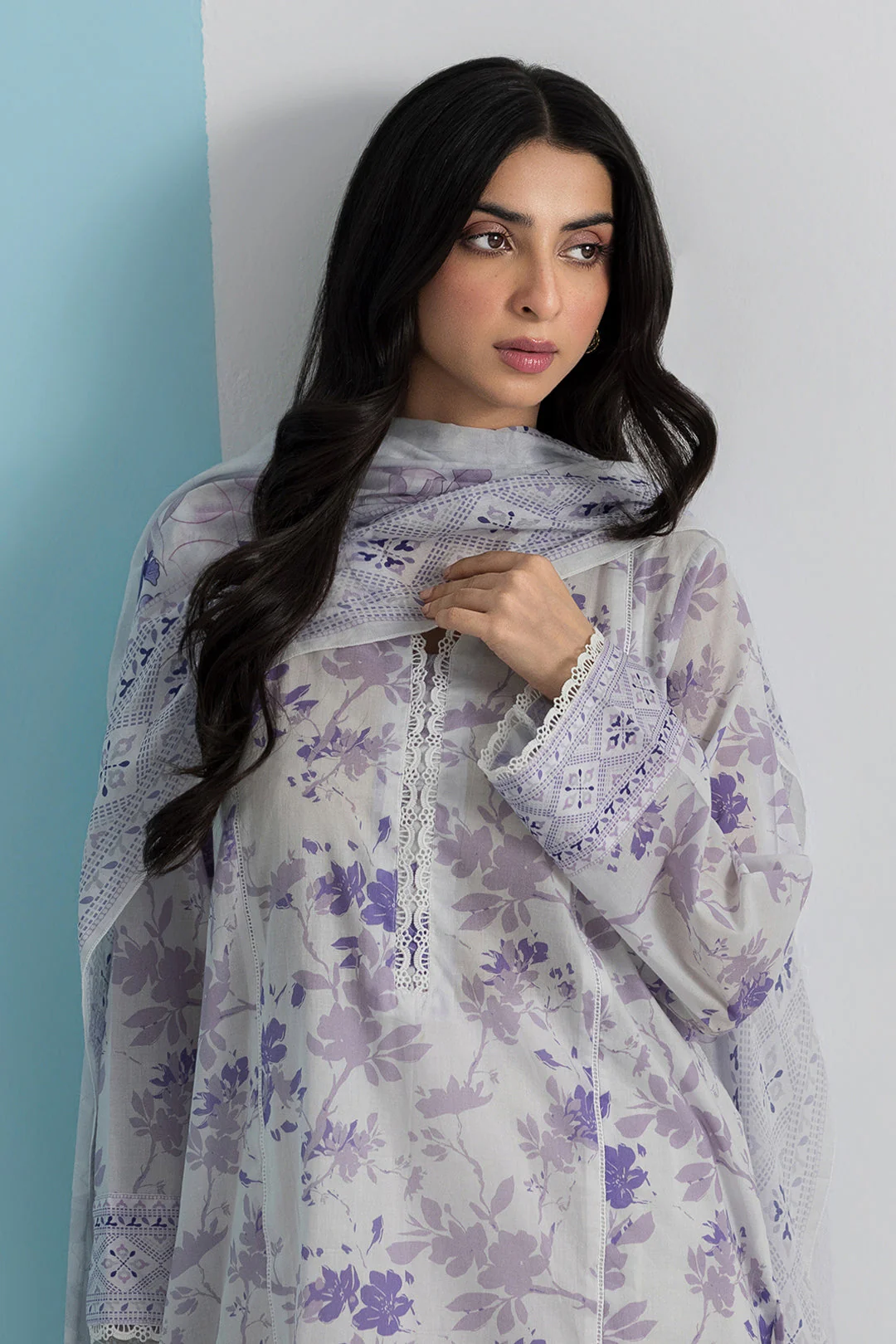 Zellbury Kurta Dupatta Trouser - 1944 Essential Summer Pret 2026 - Image 2