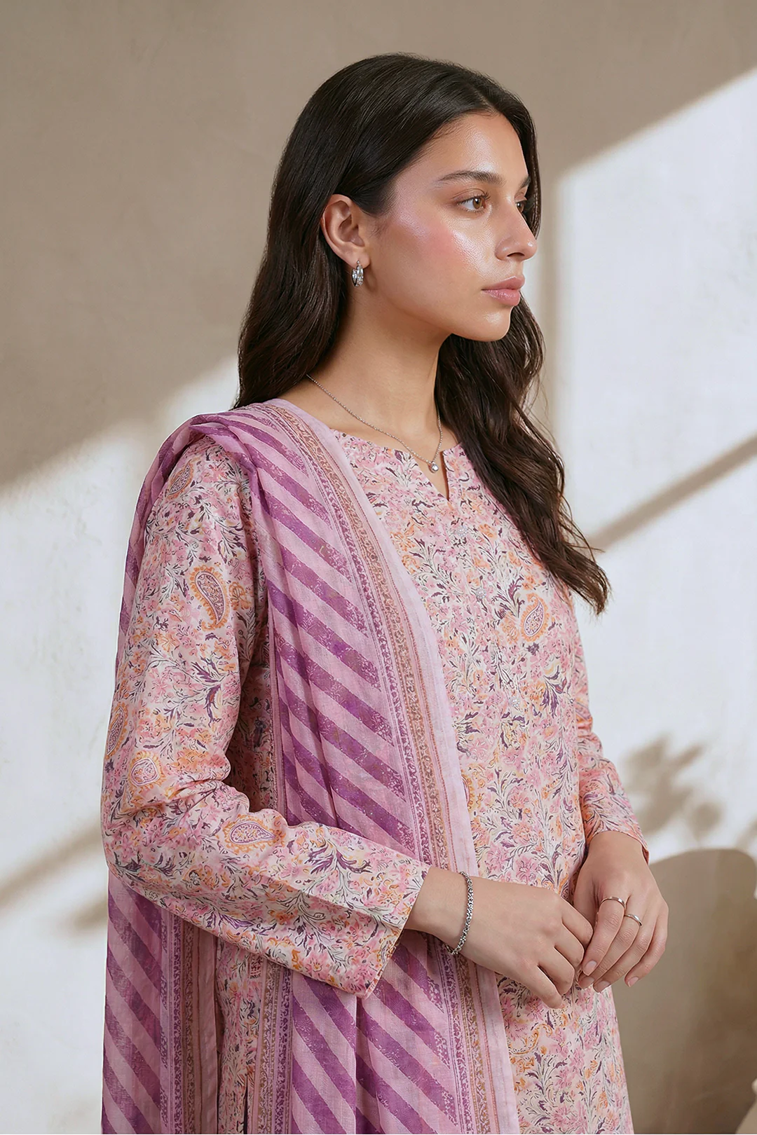 Zellbury Kurta Dupatta Trouser - 1952 Essential Summer Pret 2026 - Image 2
