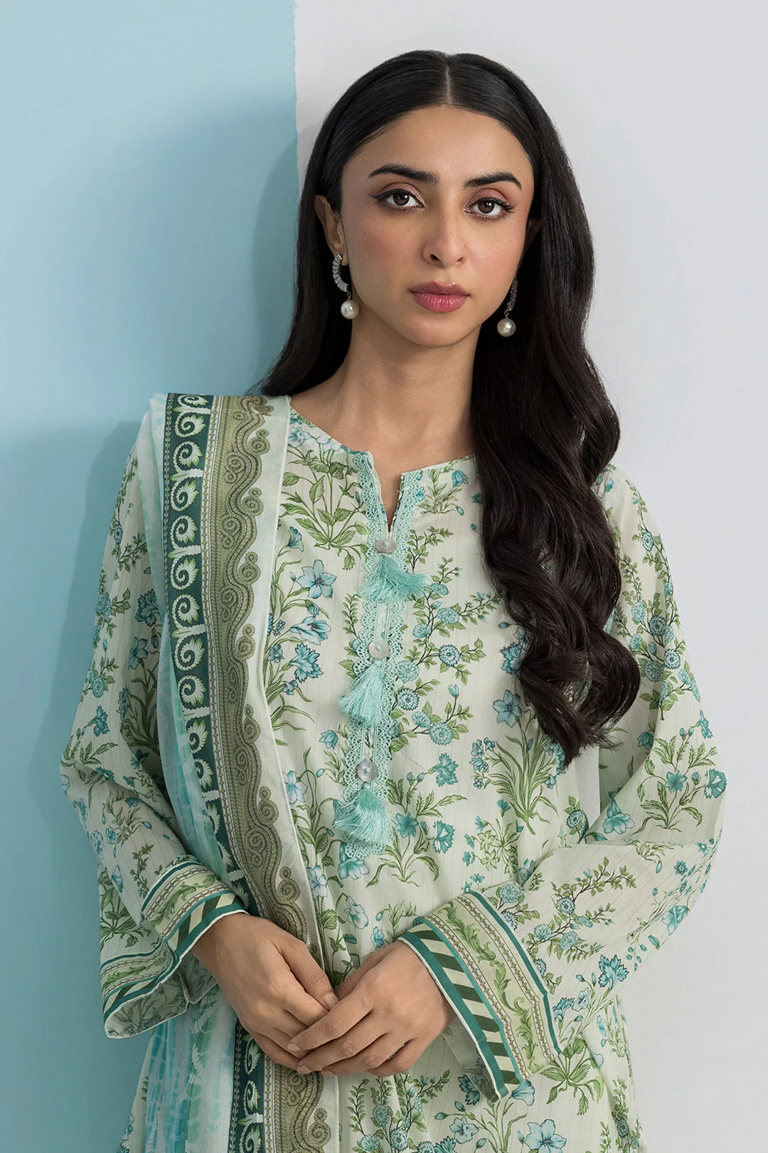 Zellbury Kurta Dupatta Trouser - 2055 Essential Summer Pret 2026 - Image 2