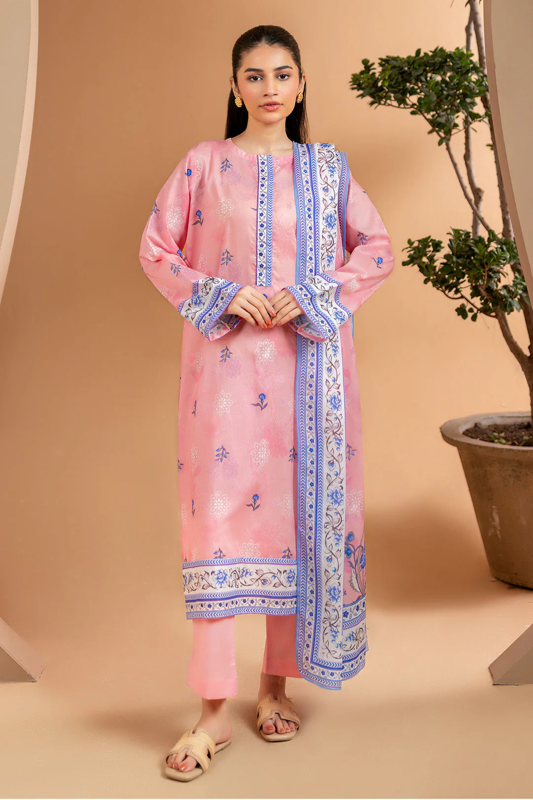 Zellbury Kurta Dupatta Trouser - 2144 Essential Summer Pret 2026