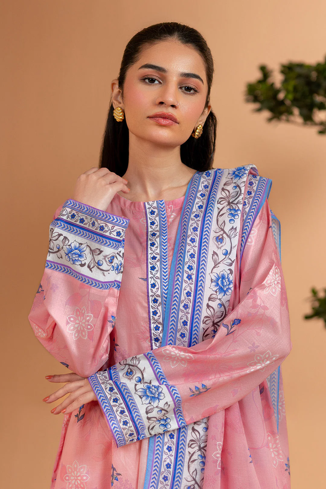 Zellbury Kurta Dupatta Trouser - 2144 Essential Summer Pret 2026 - Image 2
