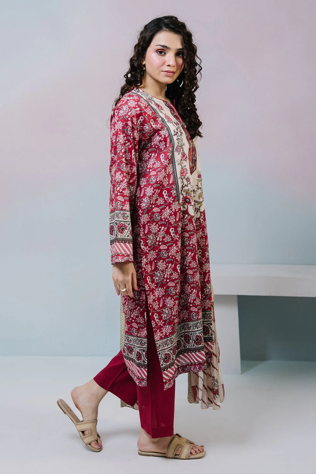 Zellbury Kurta Dupatta Trouser - 2145 Essential Summer Pret 2026