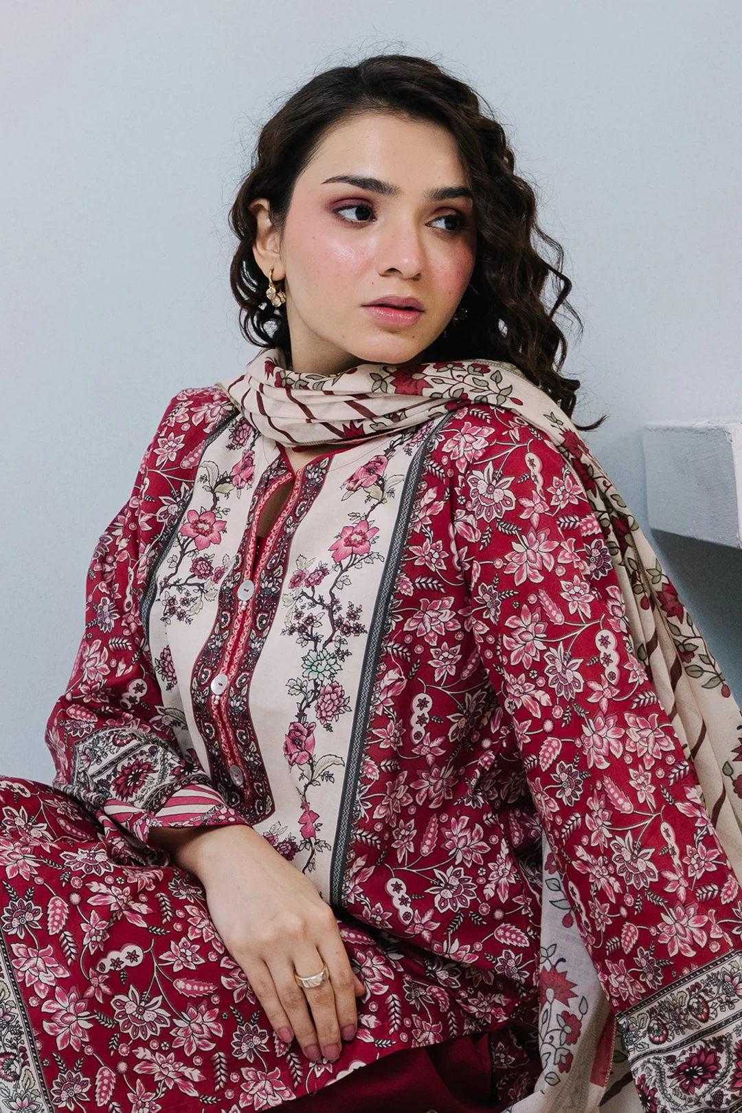 Zellbury Kurta Dupatta Trouser - 2145 Essential Summer Pret 2026 - Image 2