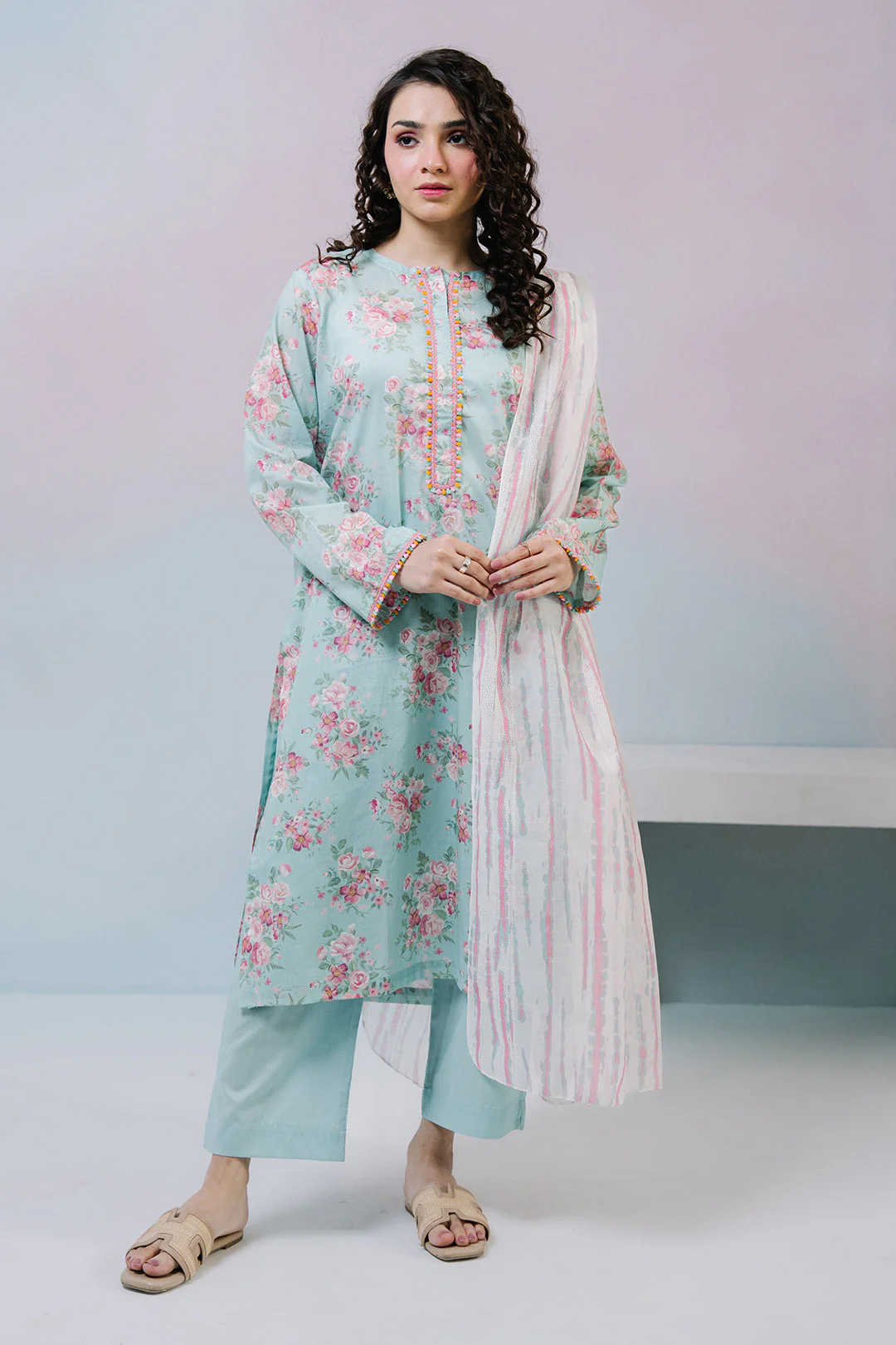 Zellbury Kurta Dupatta Trouser - 2150 Essential Summer Pret 2026