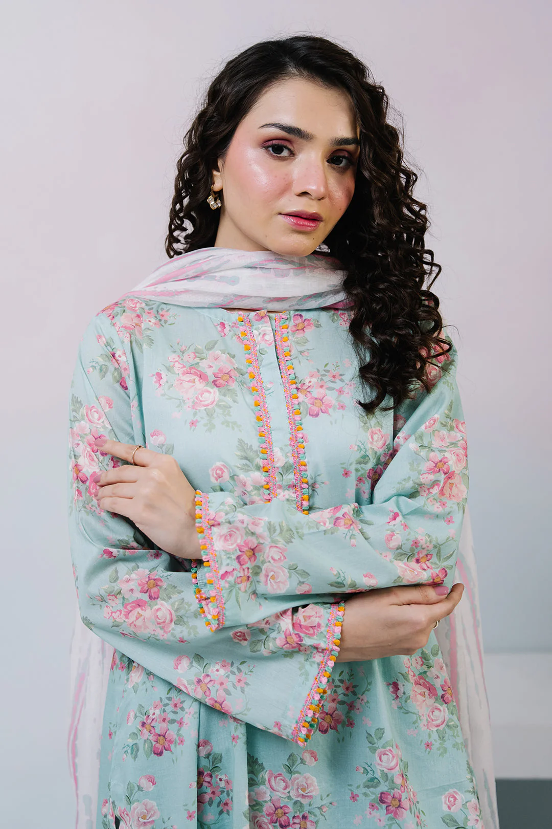 Zellbury Kurta Dupatta Trouser - 2150 Essential Summer Pret 2026 - Image 2