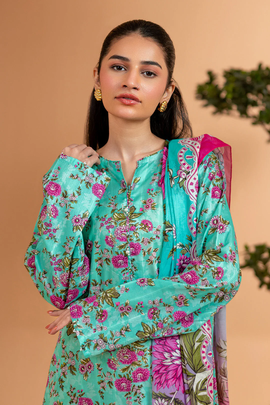 Zellbury Kurta Dupatta Trouser - 2161 Essential Summer Pret 2026 - Image 2