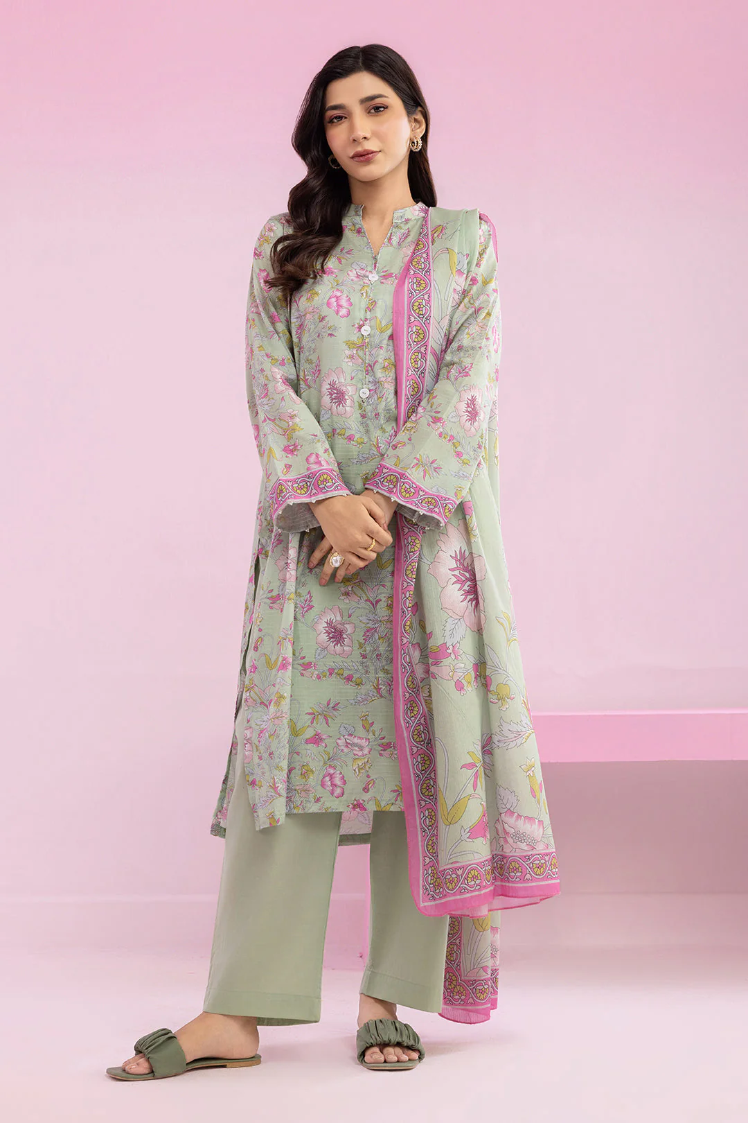Zellbury Kurta Dupatta Trouser - 2171 Essential Summer Pret 2026