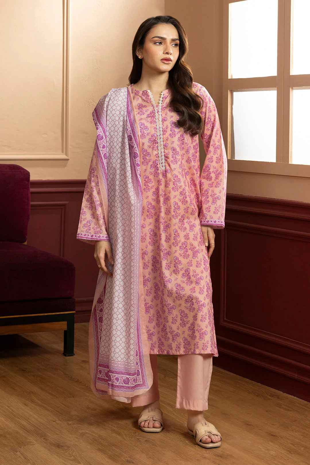 Zellbury Kurta Dupatta Trouser - 2172 Essential Summer Pret 2026