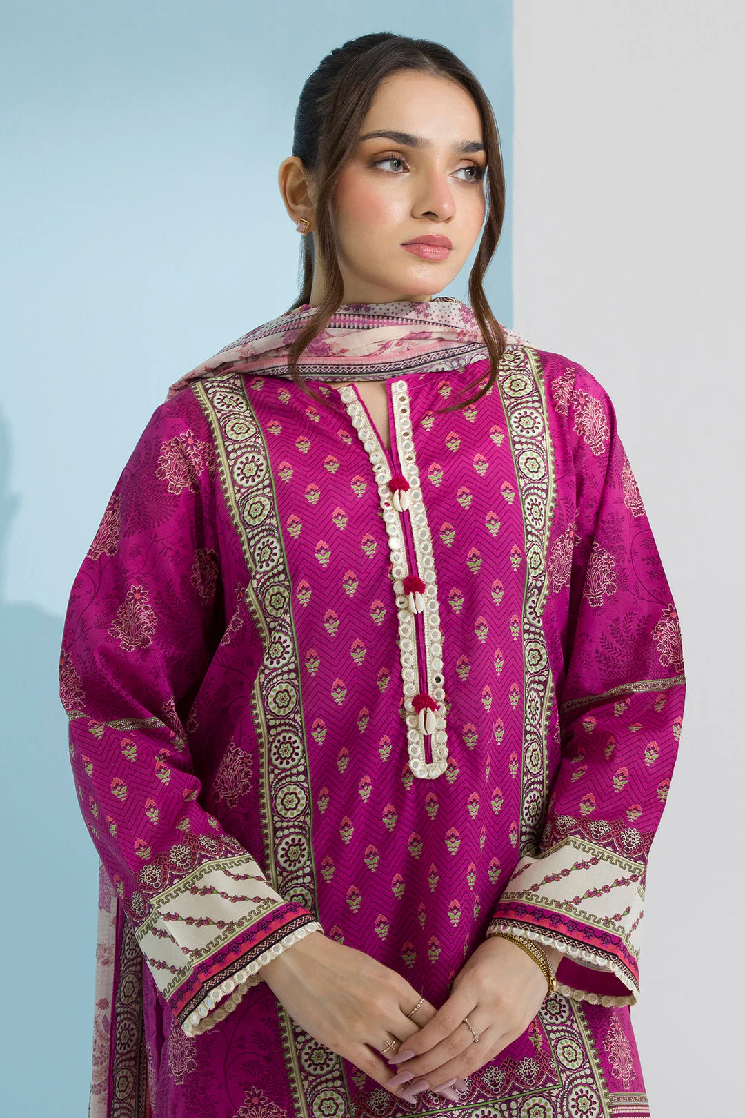Zellbury Kurta Dupatta Trouser - 2189 Essential Summer Pret 2026 - Image 2