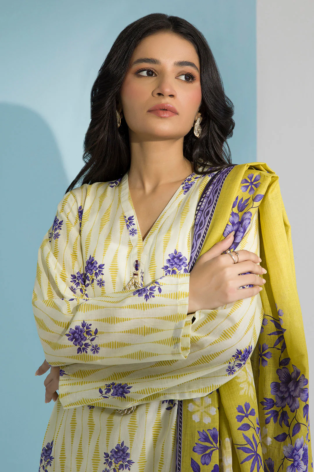 Zellbury Kurta Dupatta Trouser - 2196 Essential Summer Pret 2026 - Image 2