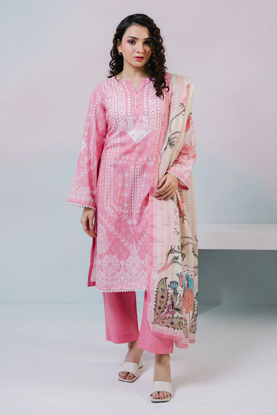 Zellbury Kurta Dupatta Trouser - 2467 Essential Summer Pret 2026