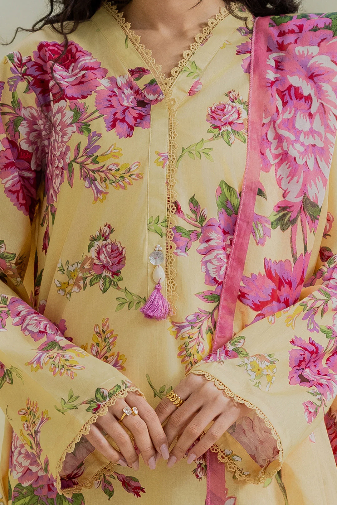 Zellbury Kurta Dupatta Trouser - 2475 Essential Summer Pret 2026 - Image 2