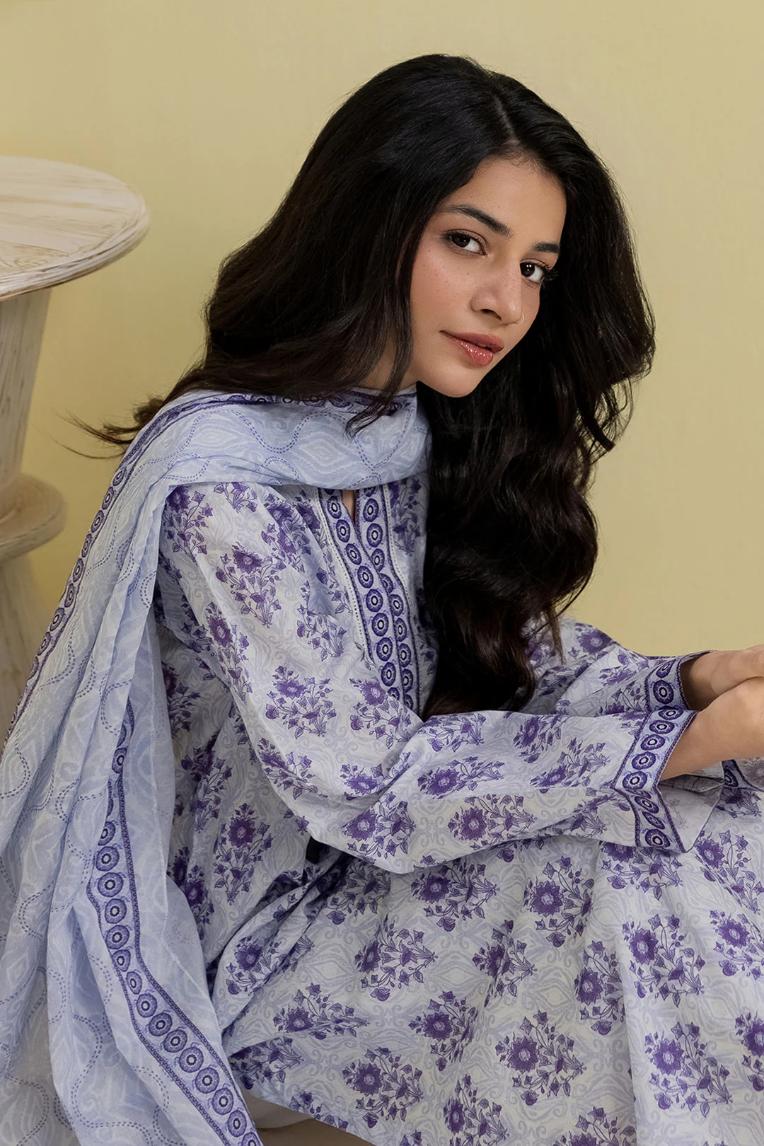 Zellbury Kurta Dupatta Trouser - 2480 Essential Summer Pret 2026 - Image 2