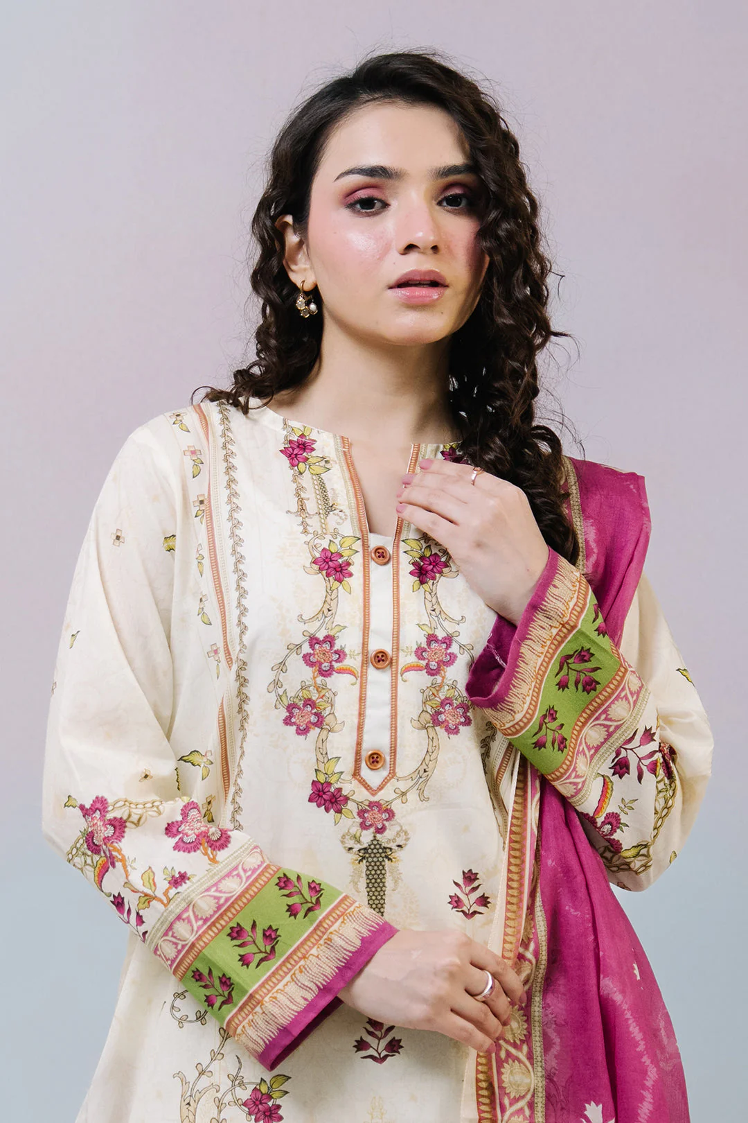 Zellbury Kurta Dupatta Trouser - 2488 Essential Summer Pret 2026 - Image 2