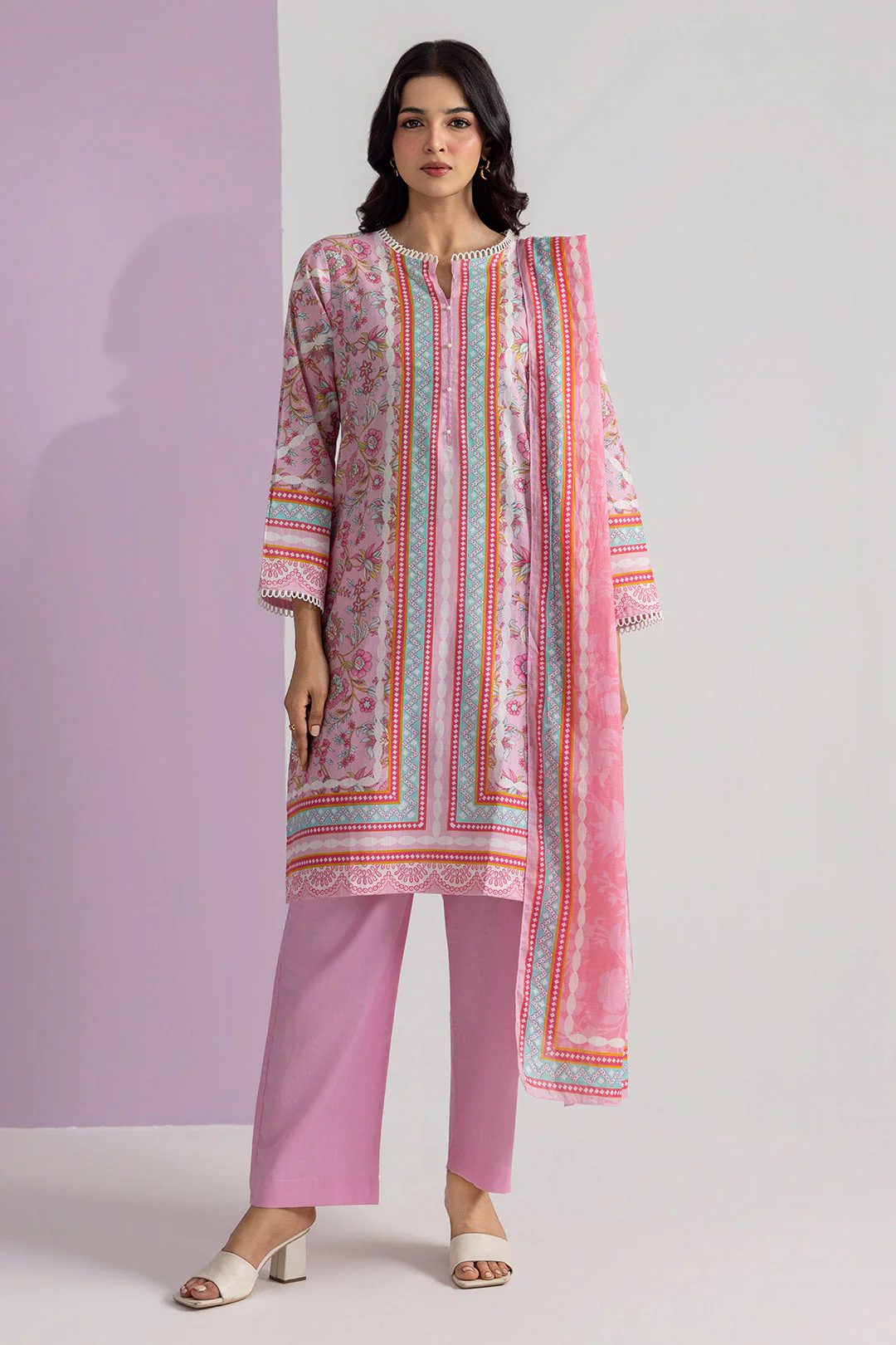Zellbury Kurta Dupatta Trouser - 2494 Essential Summer Pret 2026