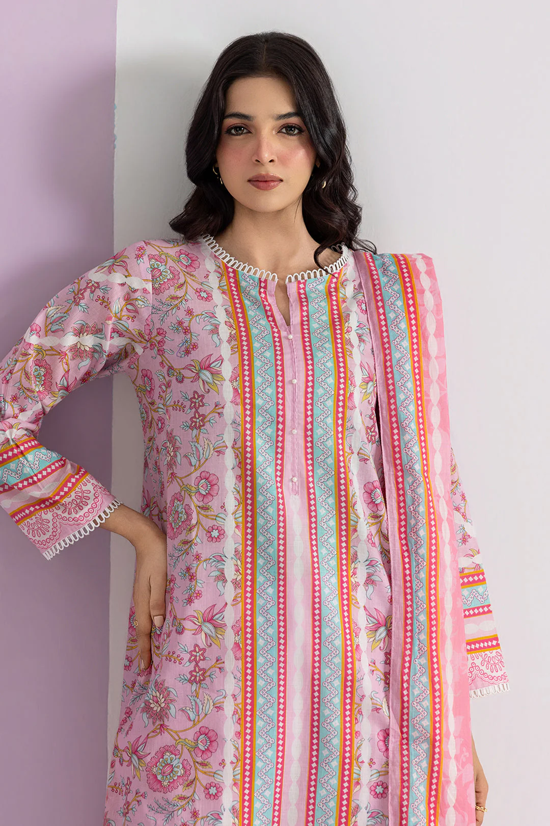 Zellbury Kurta Dupatta Trouser - 2494 Essential Summer Pret 2026 - Image 2