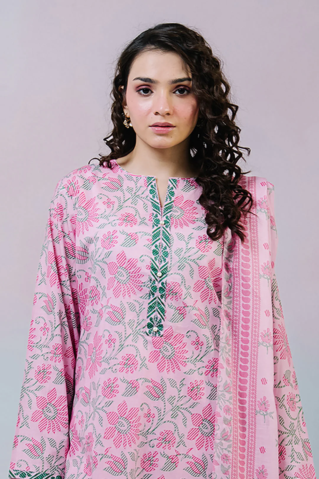 Zellbury Kurta Dupatta Trouser - 2498 Essential Summer Pret 2026 - Image 2