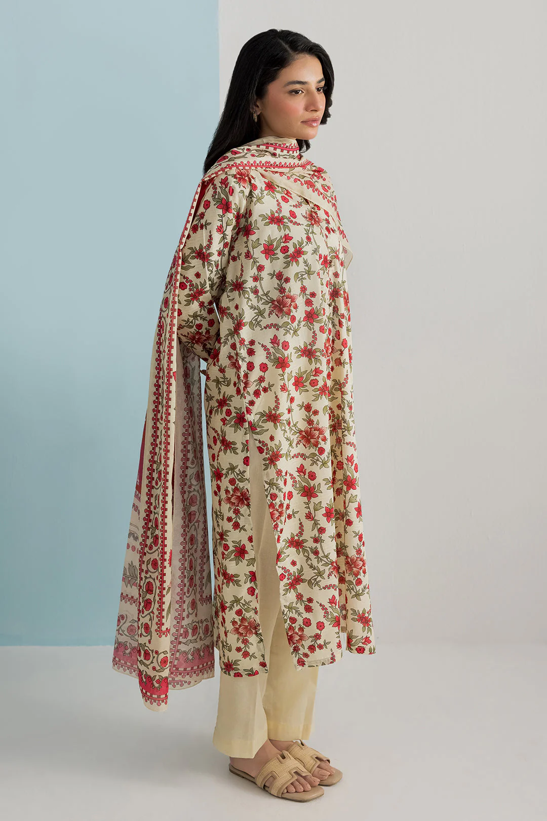 Zellbury Kurta Dupatta Trouser - 2687 Essential Summer Pret 2026