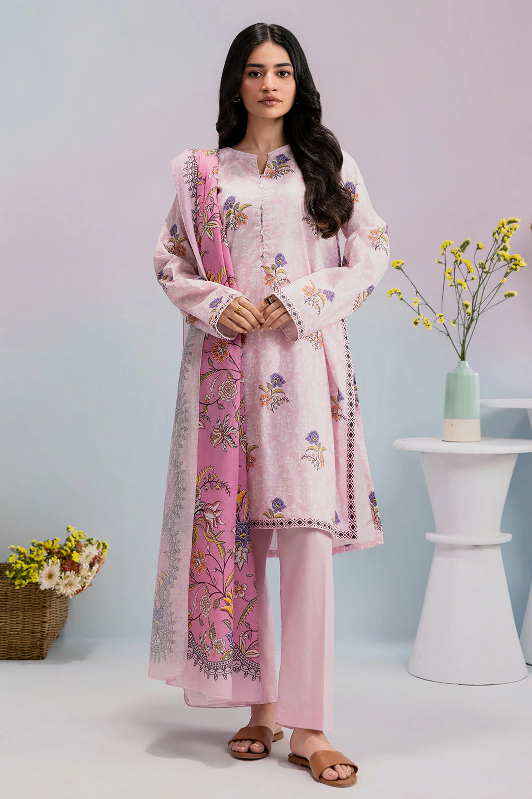 Zellbury Kurta Dupatta Trouser - 2690 Essential Summer Pret 2026