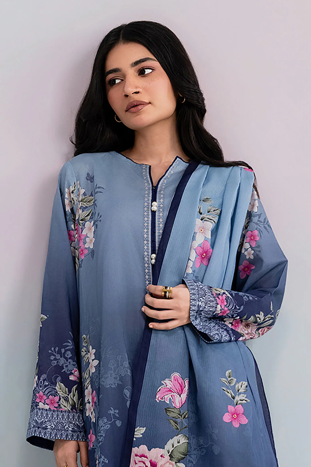 Zellbury Kurta Dupatta Trouser - 2985 Essential Summer Pret 2026 - Image 2