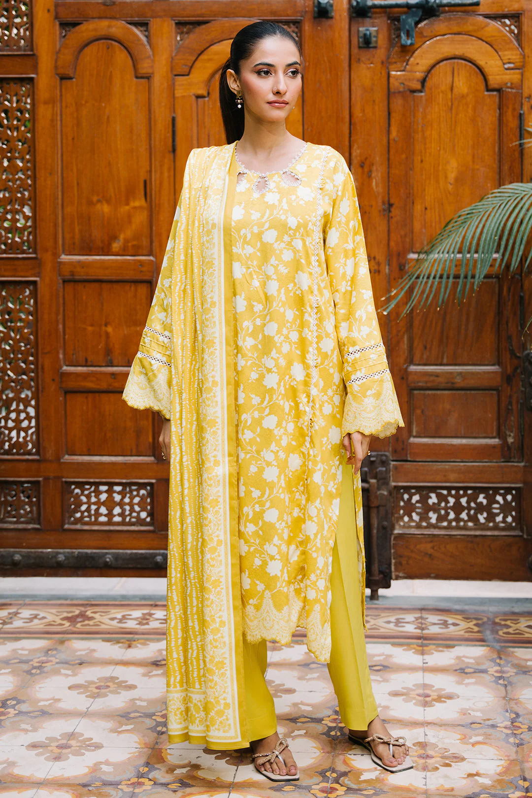 Zellbury Shirt Dupatta - 0162 Essential Winter Collection 2025