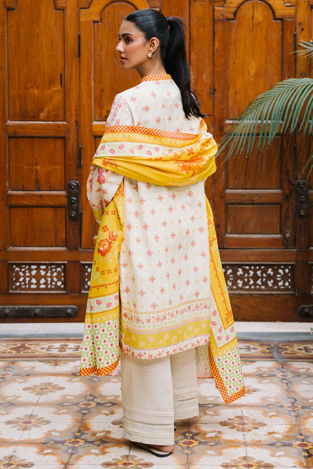 Zellbury Shirt Dupatta - 0251 Essential Winter Collection 2025 - Image 2