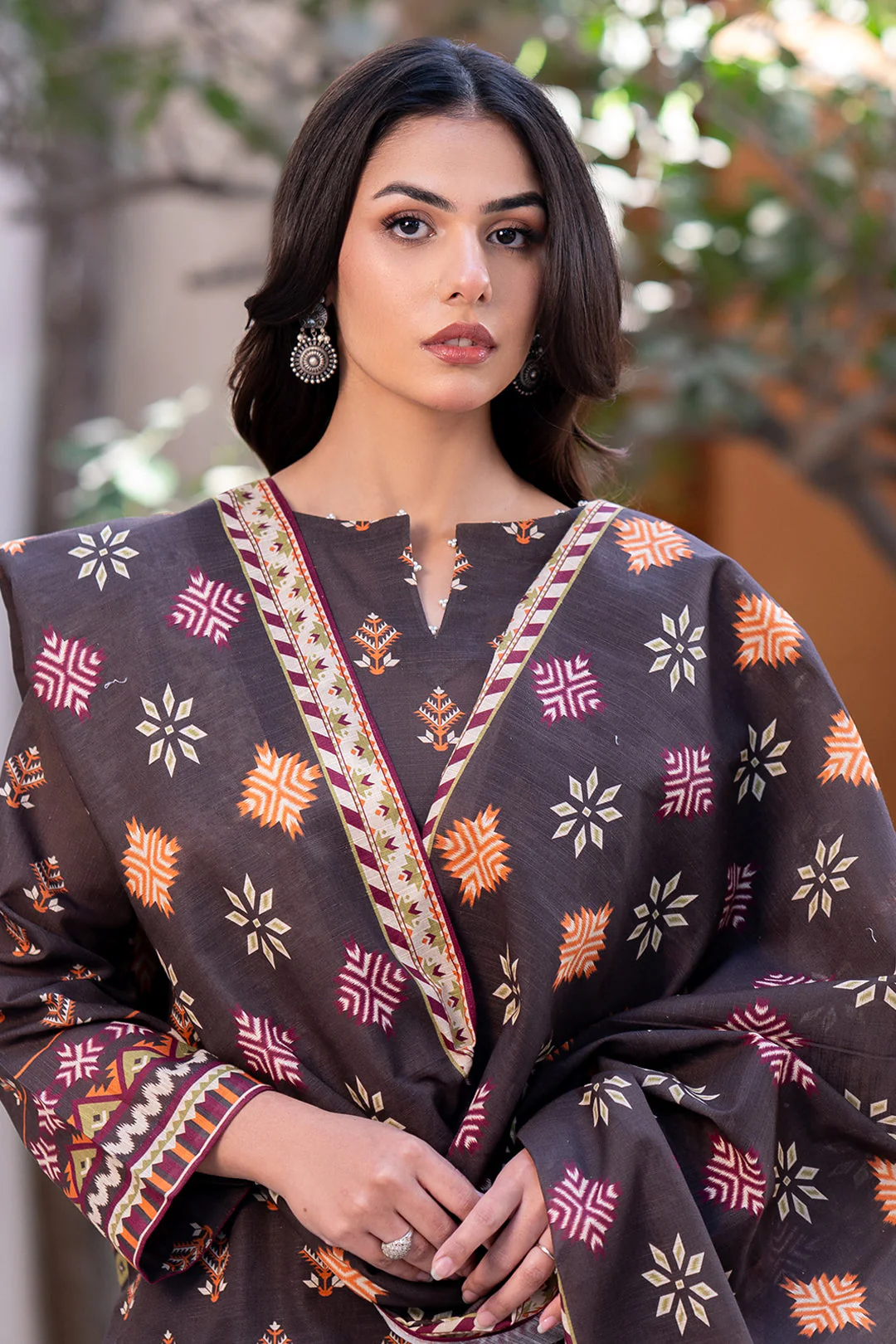 Zellbury Shirt Dupatta - 0562 Essential Winter Collection 2025 - Image 2