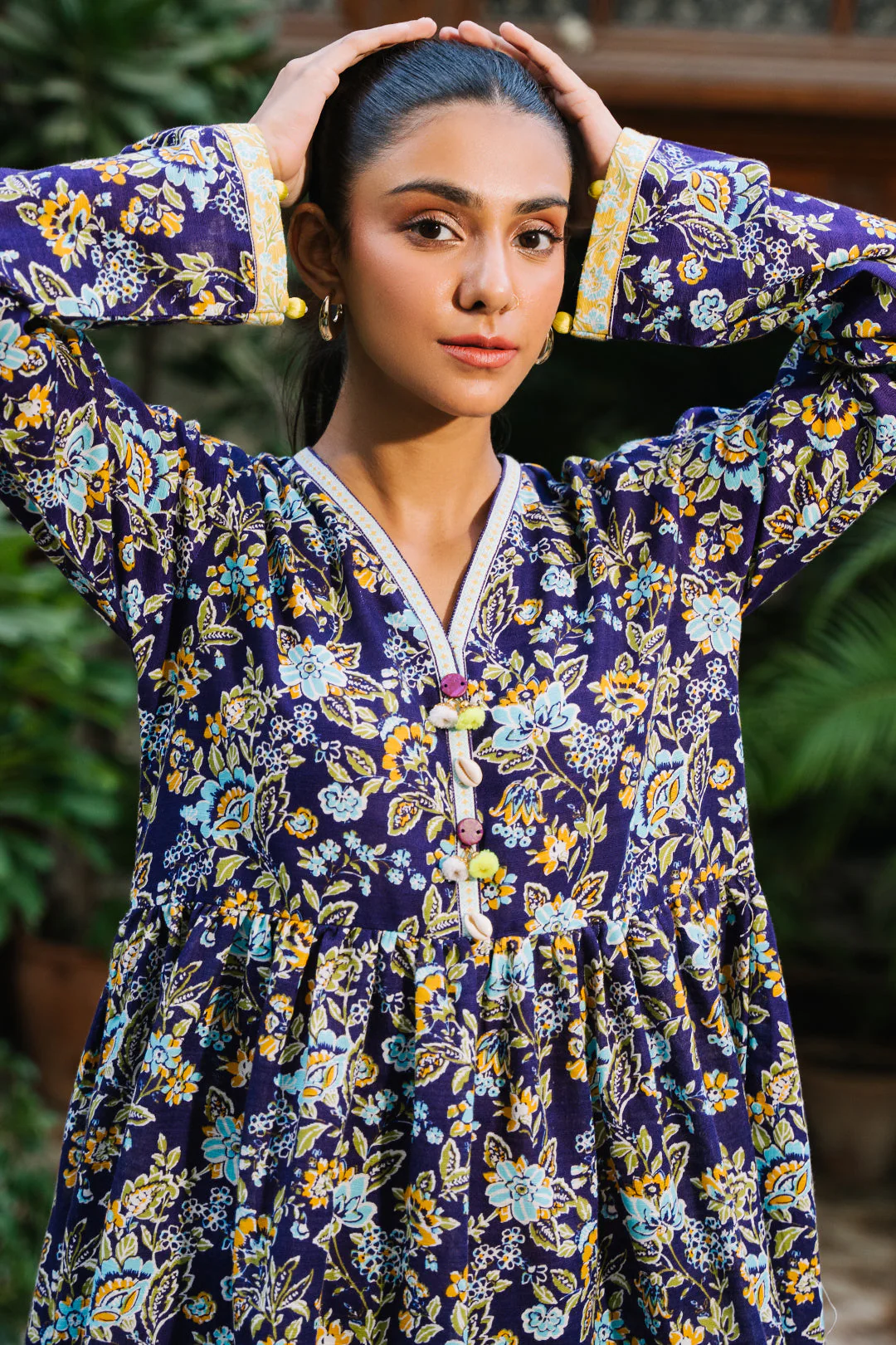 Zellbury Shirt Shalwar - 0257 Essential Winter Collection 2025 - Image 2