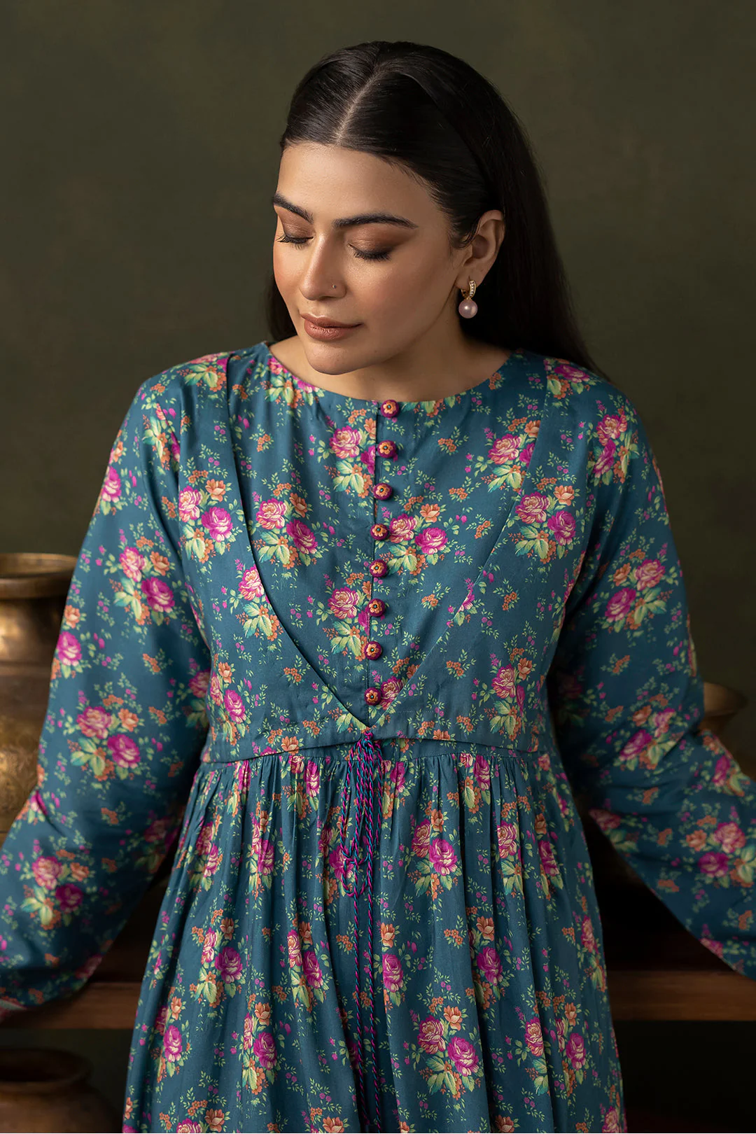Zellbury Shirt Shalwar - 0261 Essential Winter Collection 2025 - Image 2