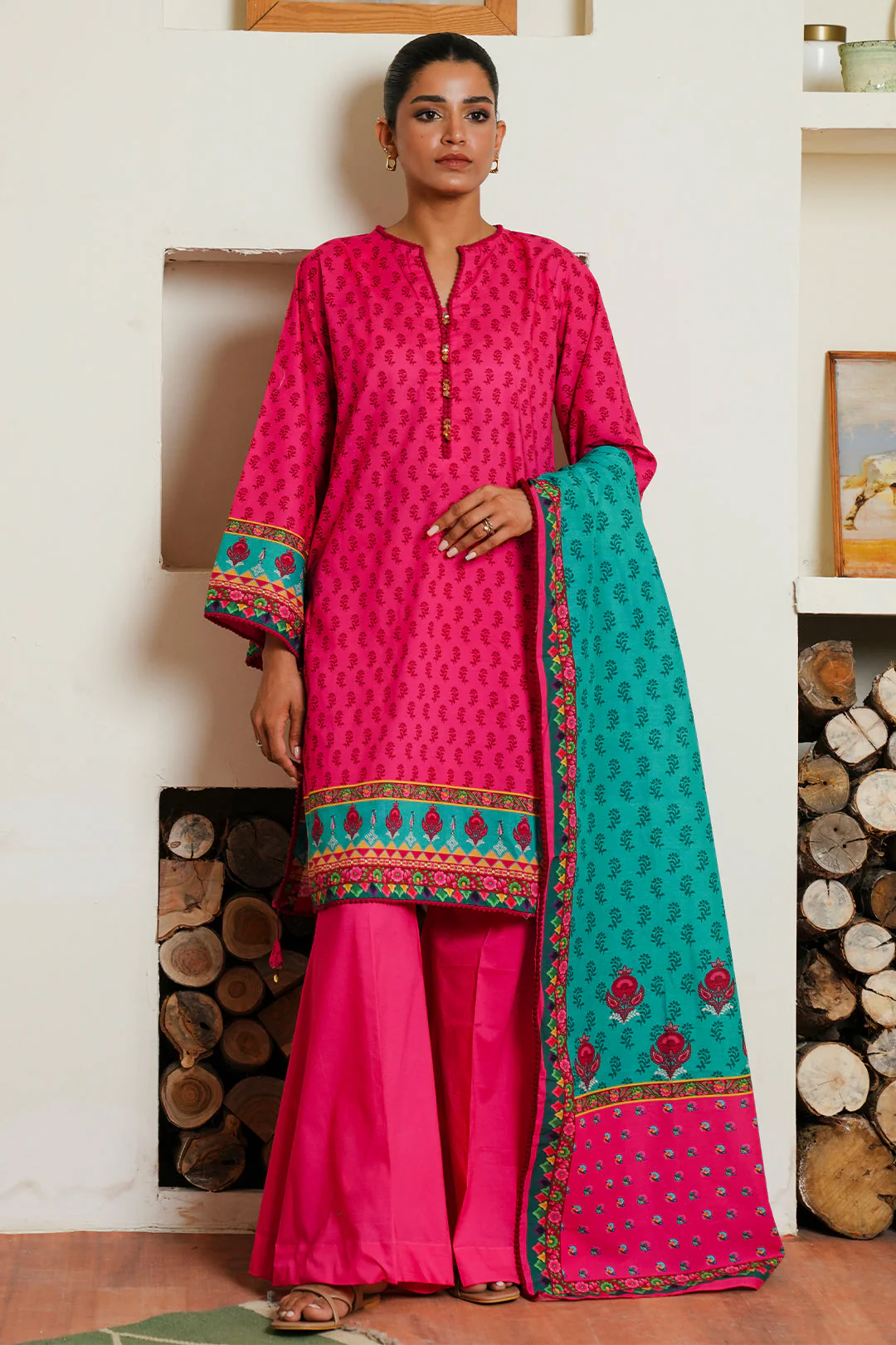 Zellbury Shirt Shalwar Dupatta - 0123 Summer Collection Essential 2026