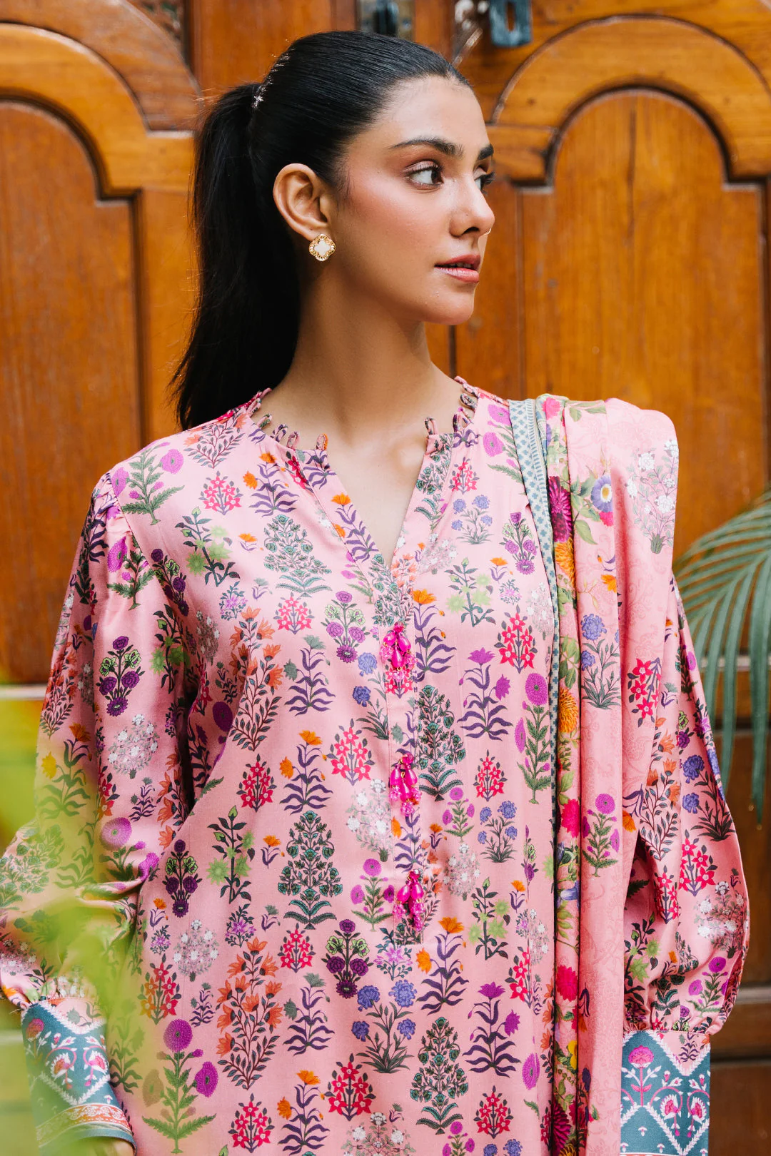Zellbury Shirt Shalwar Dupatta - 0206 Essential Winter Collection 2025 - Image 2