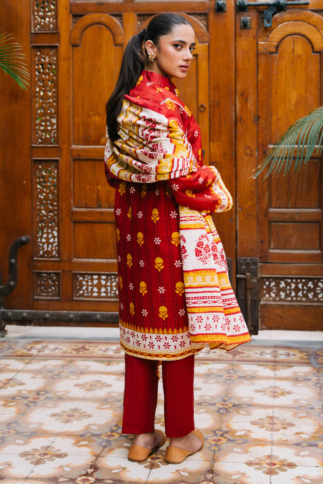 Zellbury Shirt Shalwar Dupatta - 0271 Essential Winter Collection 2025 - Image 2