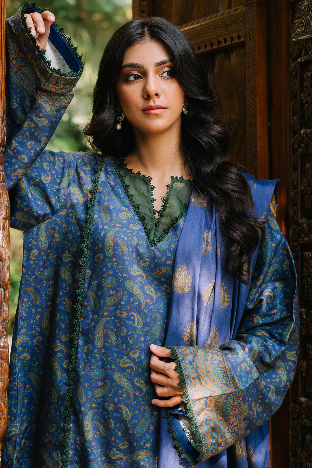 Zellbury Shirt Shalwar Dupatta - 0277 Essential Winter Collection 2025 - Image 2