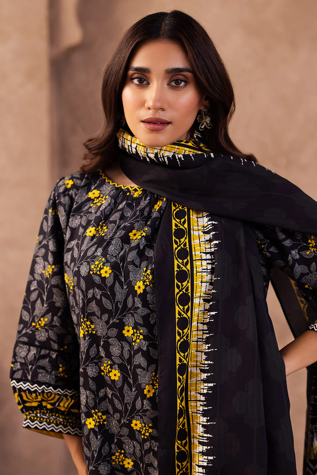 Zellbury Shirt Shalwar Dupatta - 0291 Essential Winter Collection 2025 - Image 2