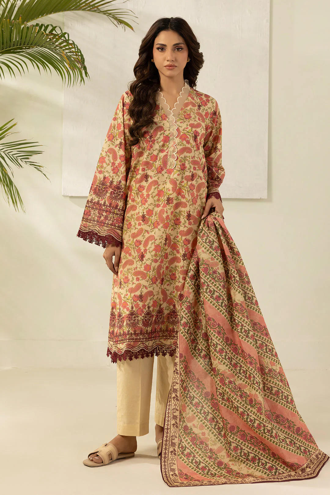Zellbury Shirt Shalwar Dupatta - 0427 Summer Collection Essential 2026