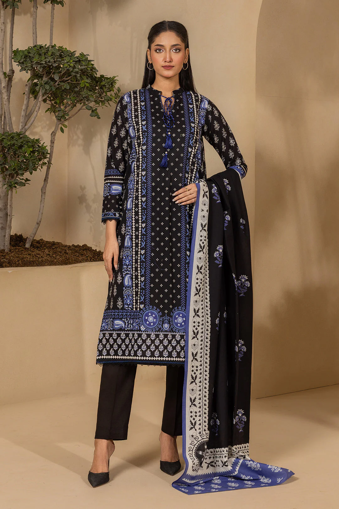 Zellbury Shirt Shalwar Dupatta - 0428 Summer Collection Essential 2026