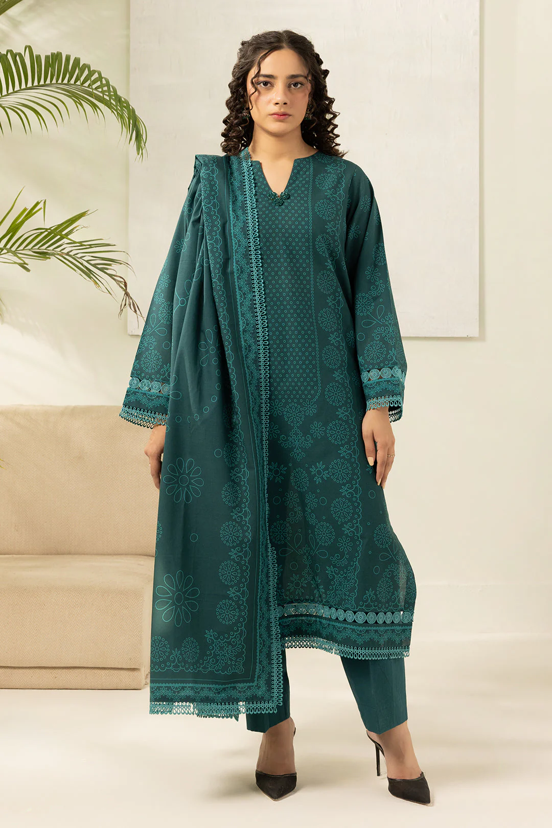 Zellbury Shirt Shalwar Dupatta - 0429 Summer Collection Essential 2026