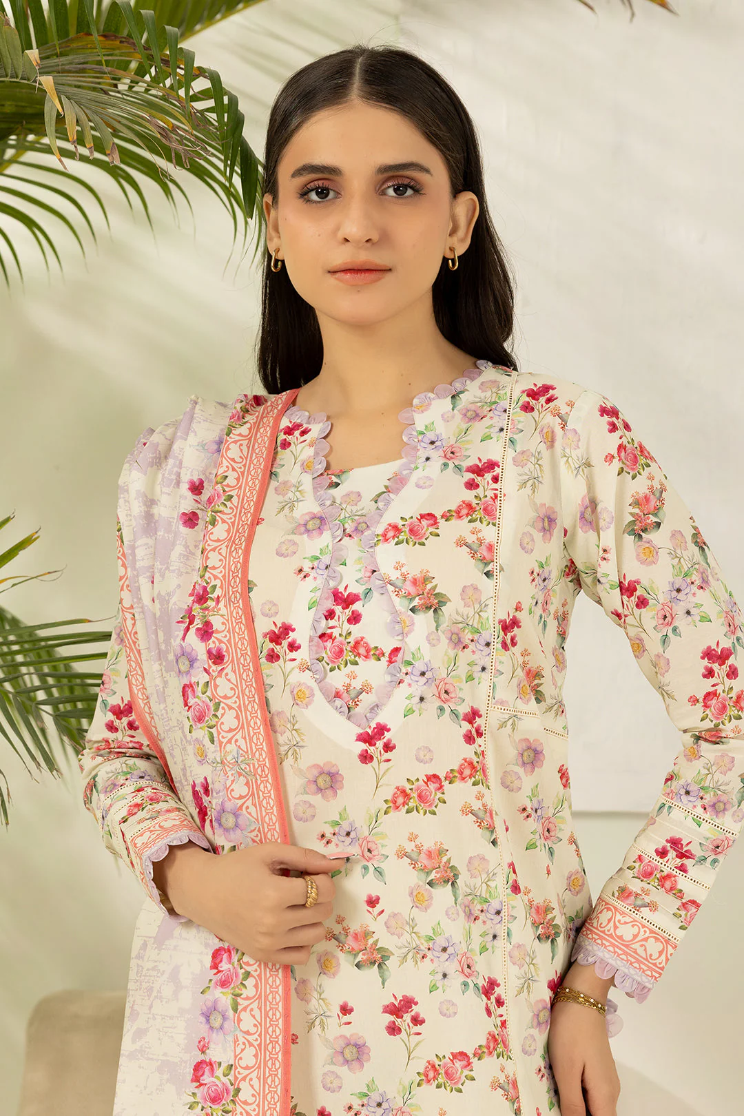 Zellbury Shirt Shalwar Dupatta - 0439 Summer Collection Essential 2026 - Image 2