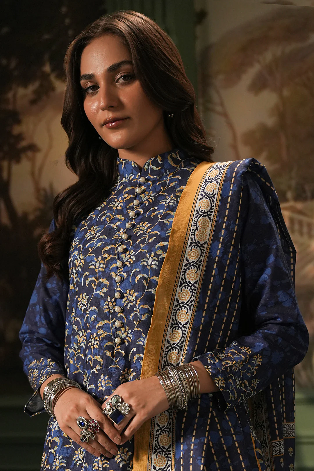 Zellbury Shirt Shalwar Dupatta - 0471 Essential Winter Collection 2025 - Image 2