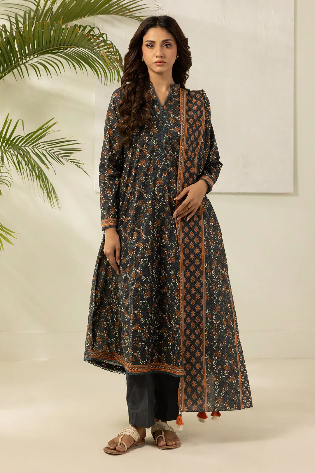 Zellbury Shirt Shalwar Dupatta - 0478 Summer Collection Essential 2026